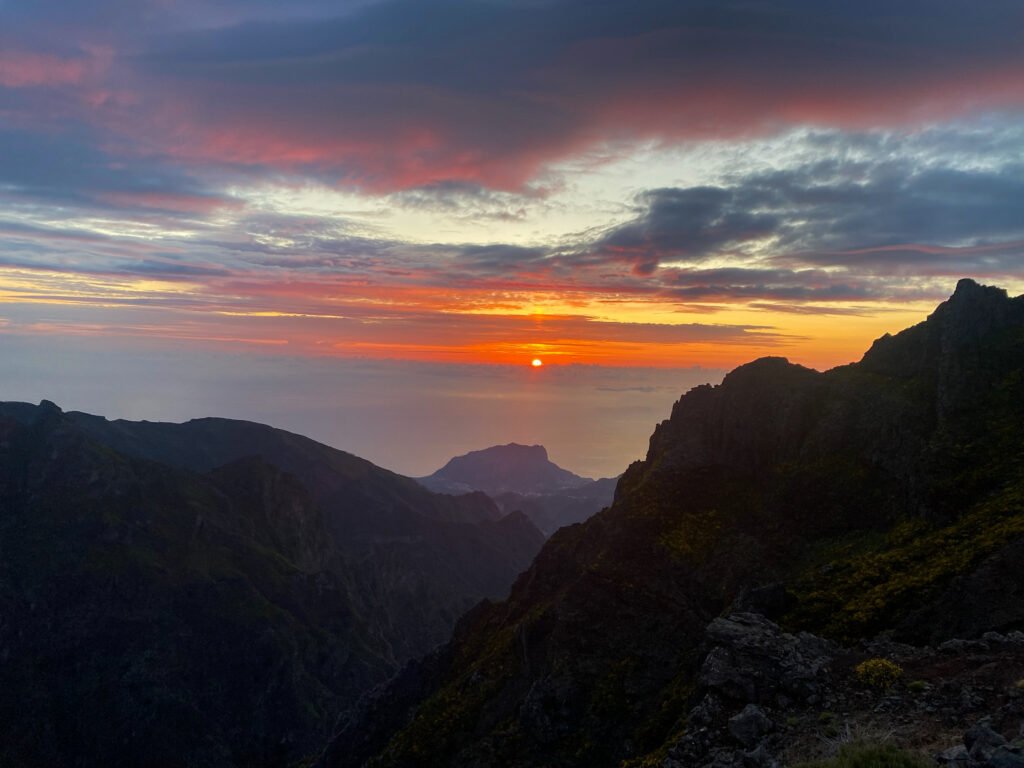 wandeling hike pico do ariero pico ruivo madeira